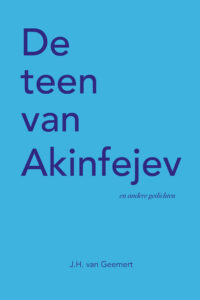 De teen van Akinfejev en andere gedichten