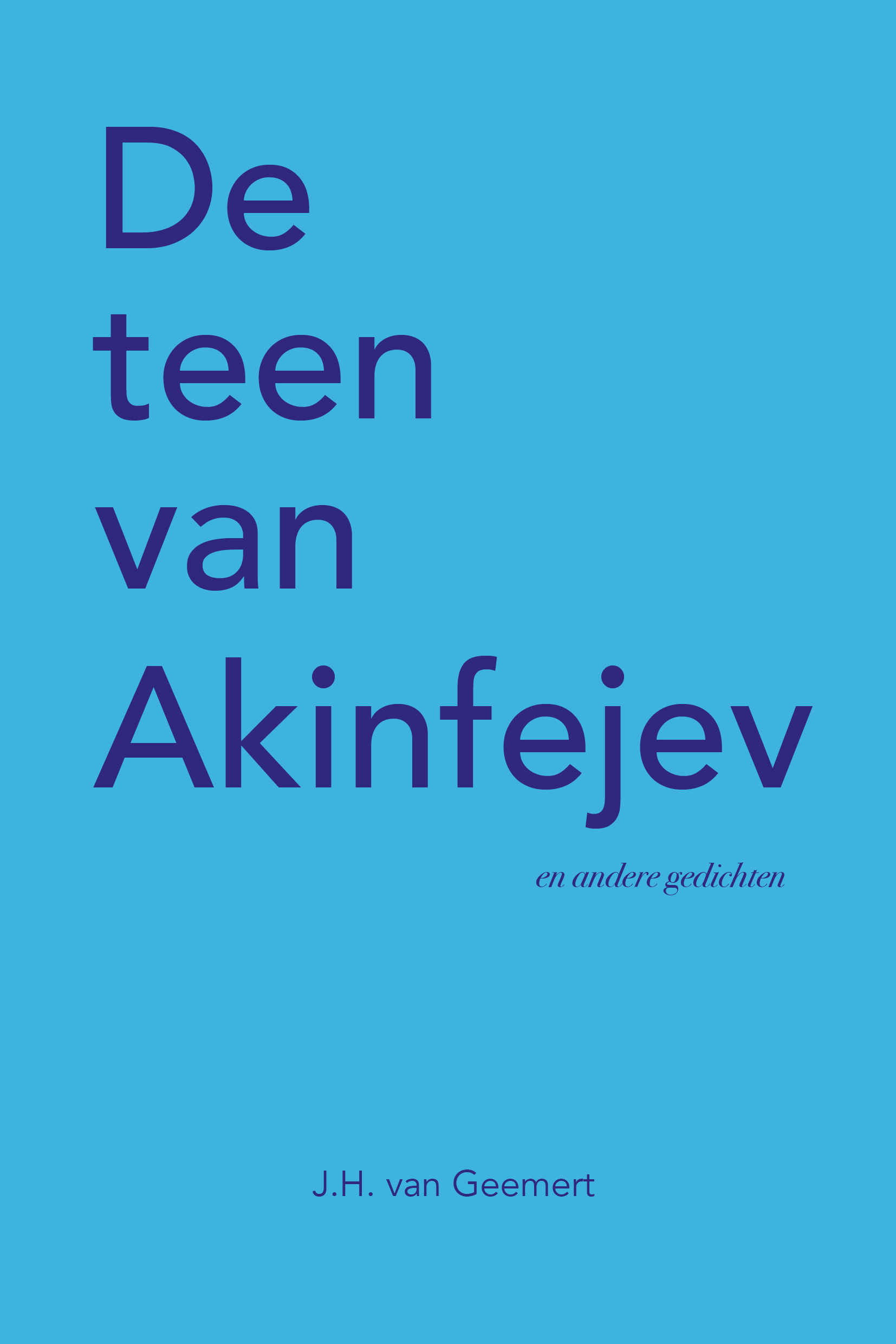 De teen van Akinfejev